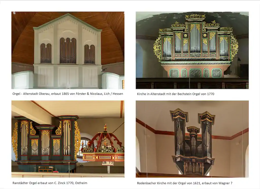 Bild 7 Orgel Oberau, Altenstadt, Ranstadt, Rodenbach Exhib