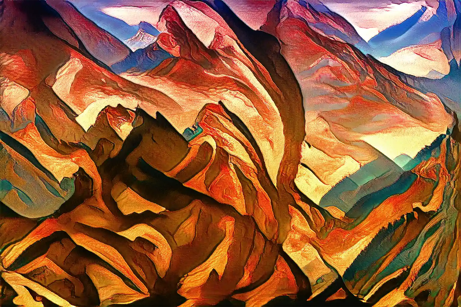 1 Hans Christian Raths Landscape Rot 1024h 30